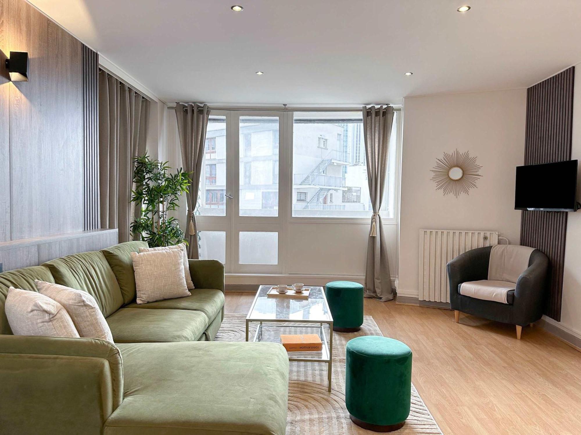 Spacious & Luxurious Flat In Montparnasse Paris Exteriör bild